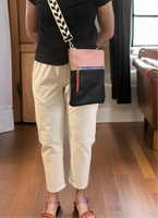 Colorblock Large Crossbody